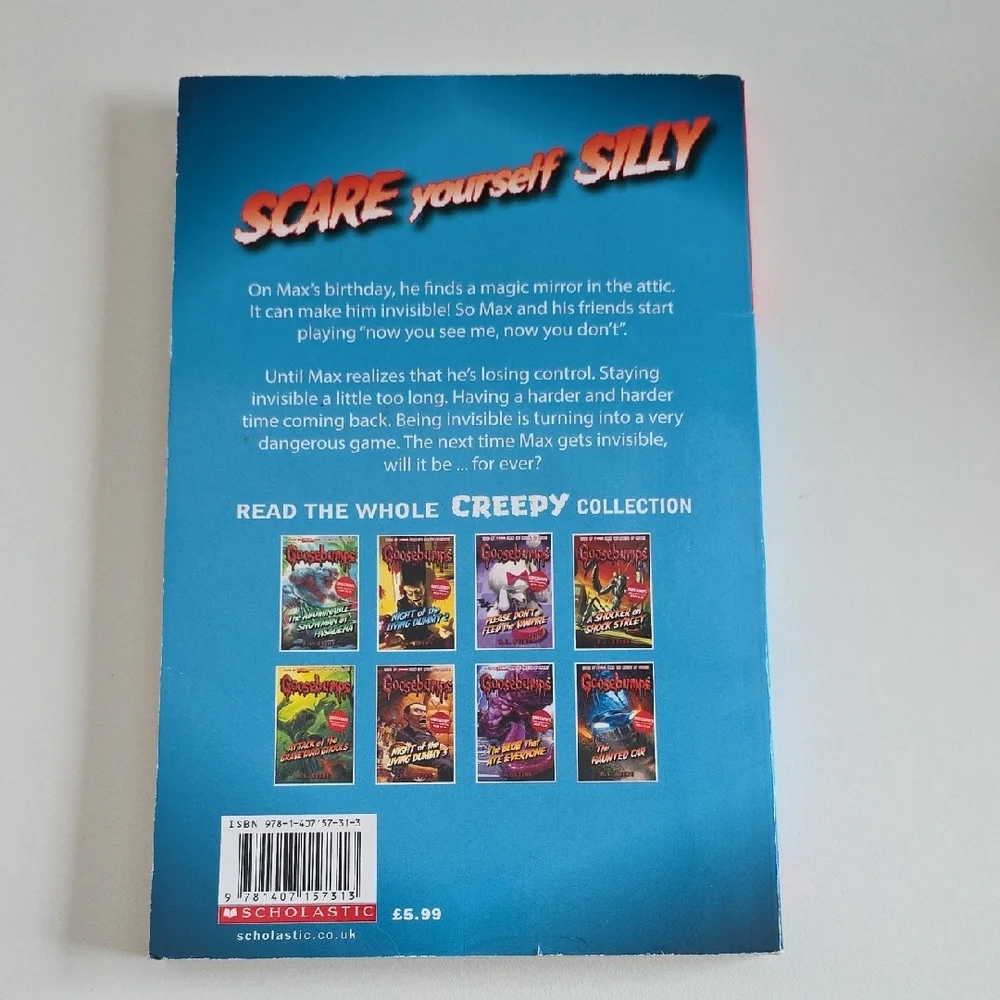 R.L. Stein - Children Thriller Chapter Books Set Of 5 For 9 to 12 Year Olds